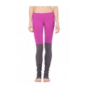 Alo Goddess Leggings Small Purple & Grey